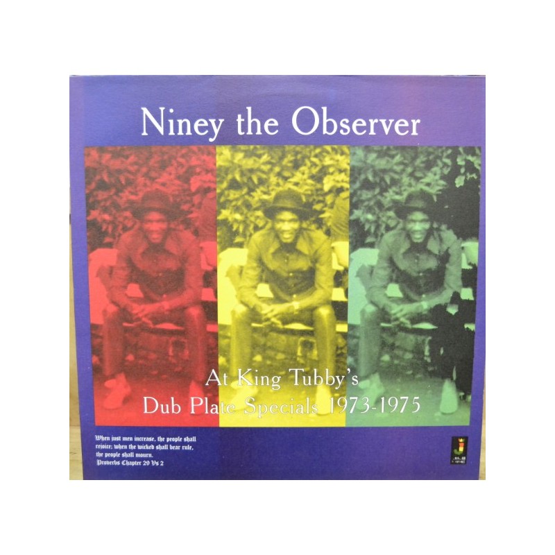 Niney The Observer - At King Tubby's - Dub Plate Specials 1973-75