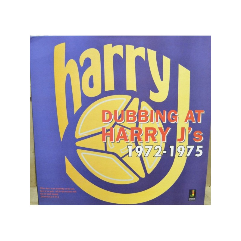 Harry J - Dubbing At Harry J's